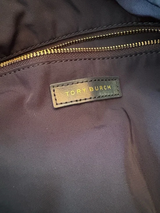 Tory Burch Tote Navy Blue - Picture 4 of 9